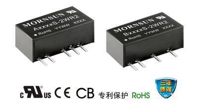 DCDC converter B1212/1215/2403/2405/2412/2415/2424S-2WR2