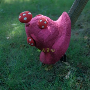 复古文艺小可爱蘑菇装饰成人帽SC161