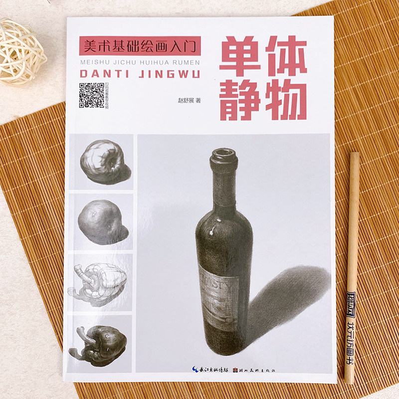 单体静物临摹本 美术基础绘画入门教程零基础自学铅笔画素描静物结构
