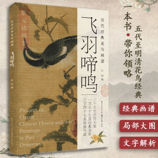 五代两宋至明清时期名家花鸟画作品集高清原画欣赏 正版 花鸟画谱 历代经典 局部放大解析成人初学水墨国画临摹范本 飞羽啼鸣