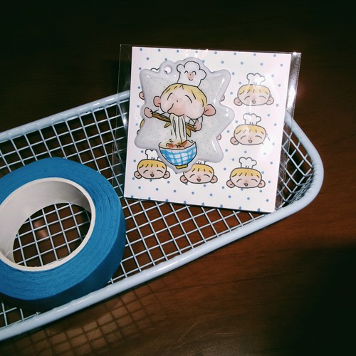 小厨屋Vol.3 小厨吃面 泡泡棉挂件