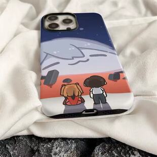 动漫明日香碇真嗣绫波丽林手机壳适用于苹果17OPPOvivo小米一加13苹果16promax荣耀华为vivo红米oppo