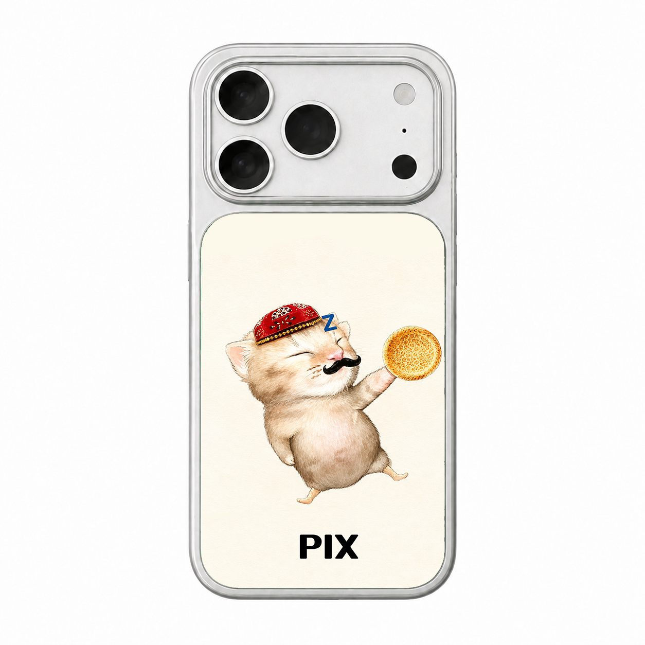 网红创意新疆的猫咪PIX手机壳适用苹果17promax华为红米vivoOPPO一加可爱跳舞猫