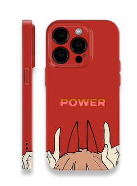 动漫电锯人可爱帕瓦头顶耳朵手机壳适用苹果16华为vivo红米iqooz9苹果16proamx荣耀华为vivo红米oppo