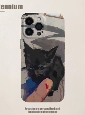 惹怒小猫的下场手机壳手机壳适用于苹果17OPPOvivo小米17一加13苹果16promax荣耀华为vivo红米oppo