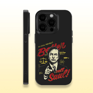 美剧风骚律师索尔古德曼恶搞吉米菲林亮面硬壳手机壳适用苹果15红米k70荣耀90华为MATE60PRO防摔IQOONEO8软壳