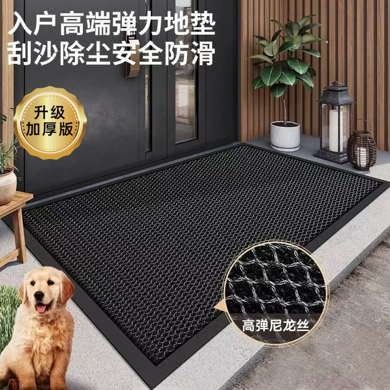 弹力网门口入户门除尘脚垫