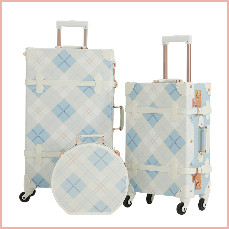 uniwalker小清新复古女行李箱
