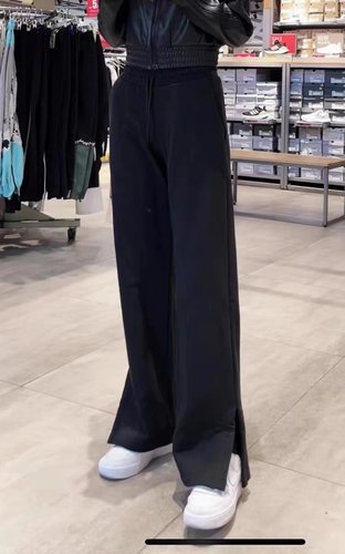 晶晶奥莱正品代购阿迪达斯三叶草女款毛圈休闲运动裤H43929