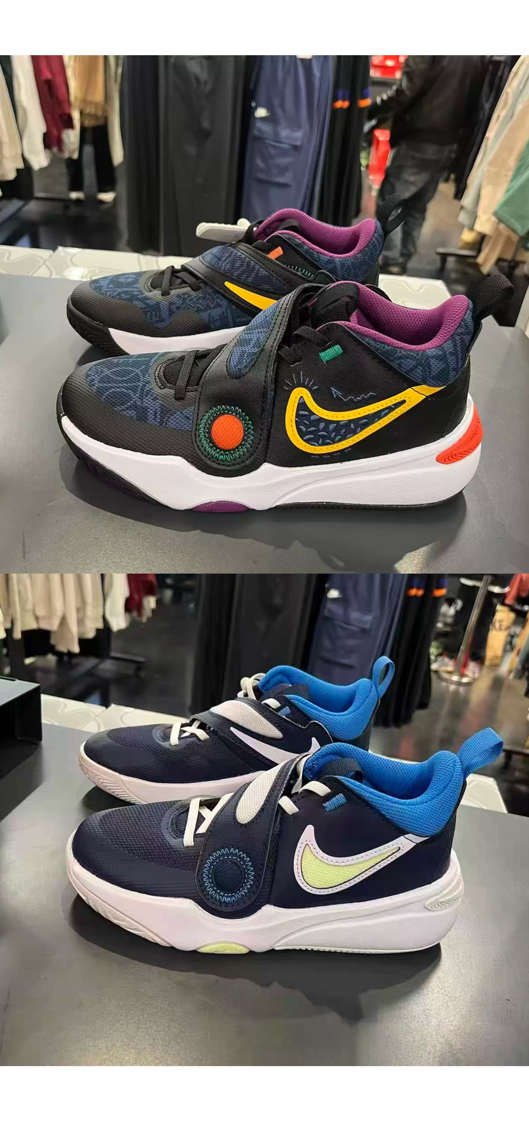 晶晶正品代购耐克大童休闲运动四季款蓝球鞋8996