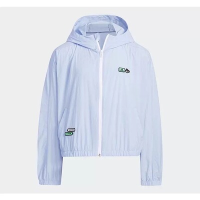 晶晶正品代购阿迪达斯大童休闲防嗮外套3262