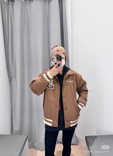 晶晶正品耐克男女休闲运动复古棉服外套Fv7138