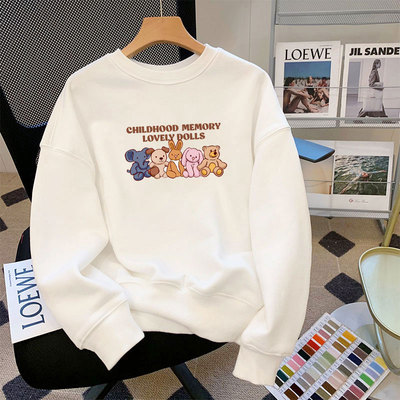 男女春秋冬中大童新款卫衣