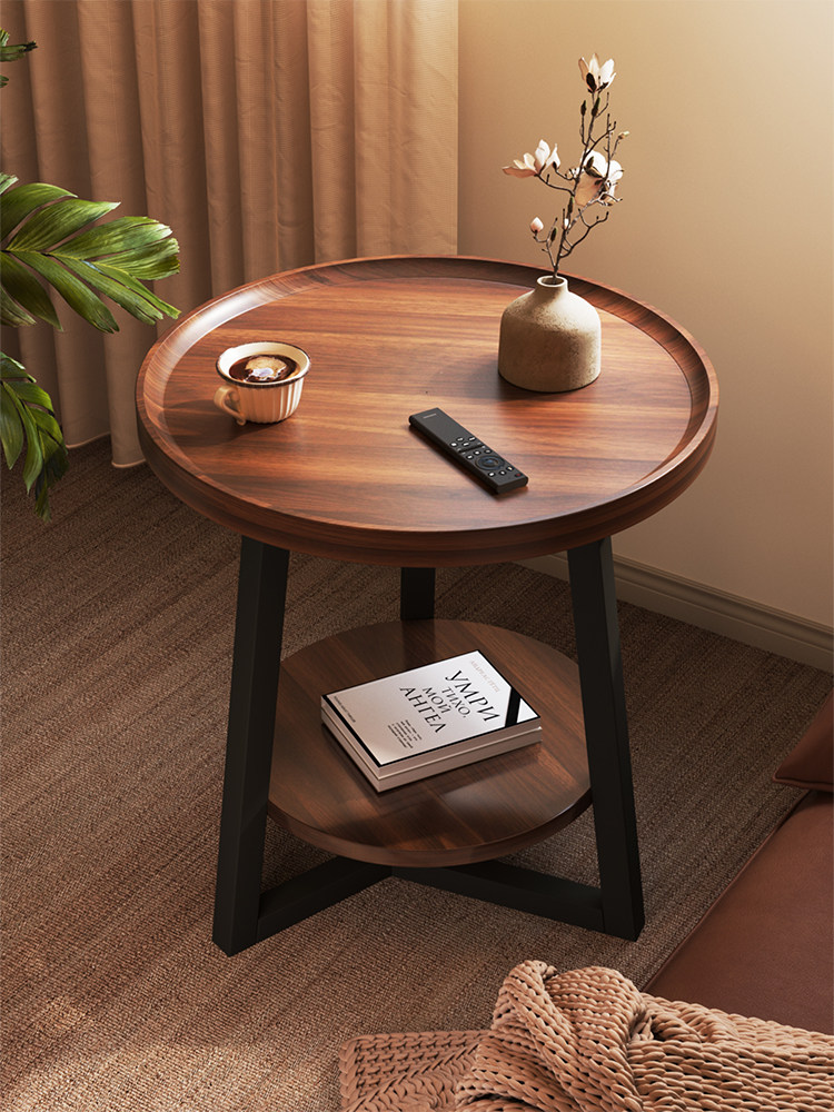 茶几客厅家用小户型沙发边几圆形阳台小桌子茶桌简约床头柜置物架,住宅家具,角几/边几,淘宝优惠券,粉丝福利购,淘宝优惠卷