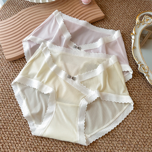 薄款 全棉裆抗菌透气夏季 中晚期孕晚期怀孕期专用 低腰孕妇内裤 大码