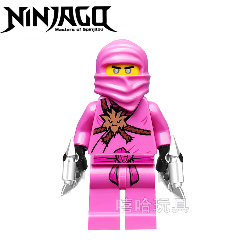 thumbnail for 2025 Rare Collector's Edition Figure Ninjago Minifigure First Generation Main Character Series New Pink Cheongsam Nya