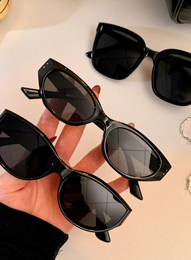 高级感大框猫眼防紫外线太阳镜