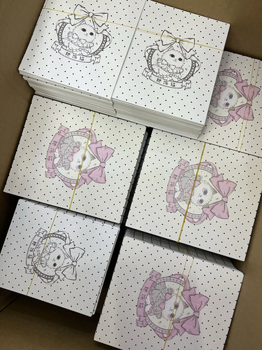 发夹卡定制肠圈背卡发圈发饰卡片夹子卡定做免费设计大肠圈标签