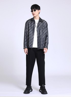 ALT阿恩蓝拓2024秋季宽松翻领茄克AD10850920原699专柜正品