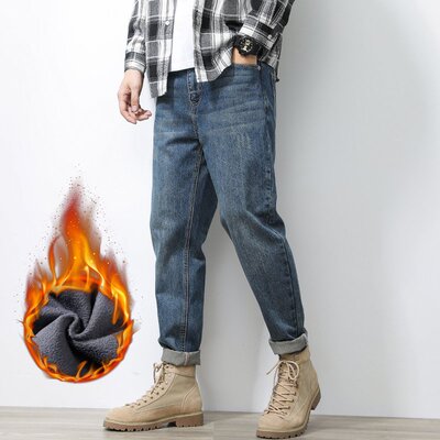 ALT阿恩蓝拓男士冬季百搭牛仔裤