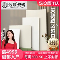 远晶 400x800x800柔光天鹅绒肌肤釉奶油色瓷砖地砖白厨卫墙微水泥