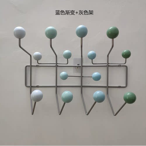 衣帽架实木挂架装饰北欧