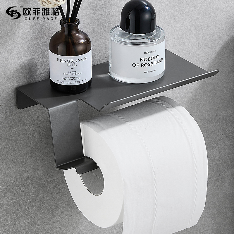 304不锈钢纸巾架卷纸架免打孔