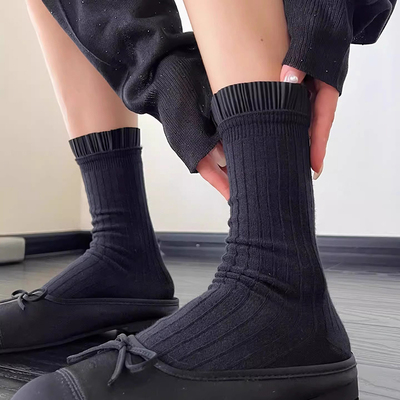 初秋这样穿！复古立耳边带来的时尚精致感~黑白经典色高级时髦~