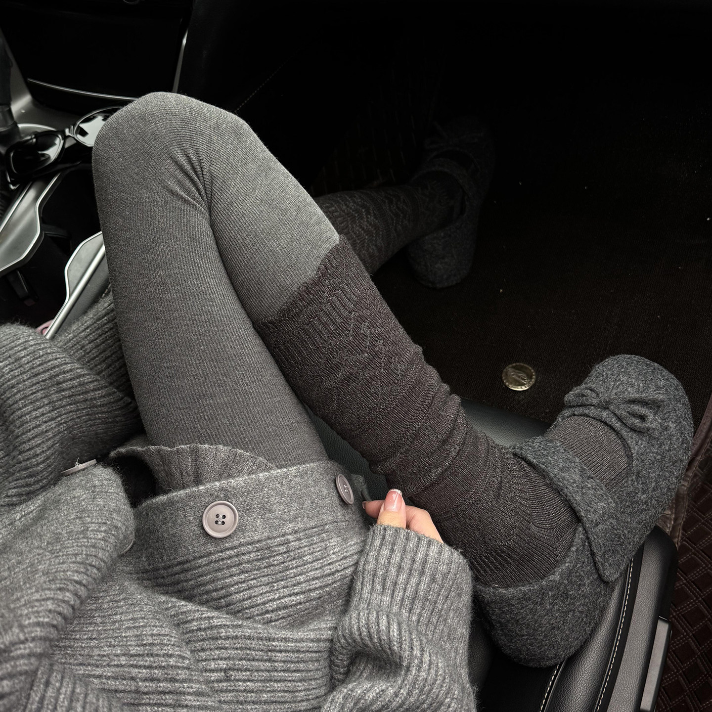 一穿一个不吱声！搭配鲨鱼裤真的绝了！chao显瘦！小腿袜子女羊毛,女士内衣/男士内衣/家居服,中筒袜,淘宝优惠券,粉丝福利购,淘宝优惠卷