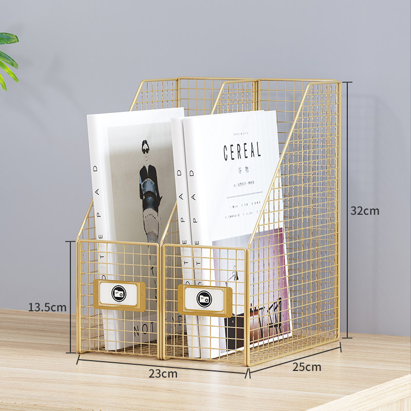 데스크탑 북엔드 파일 보관함 파일 랙 파일 폴더 세로형 수납 랙 파일 프레임 수납 바구니 사무용품