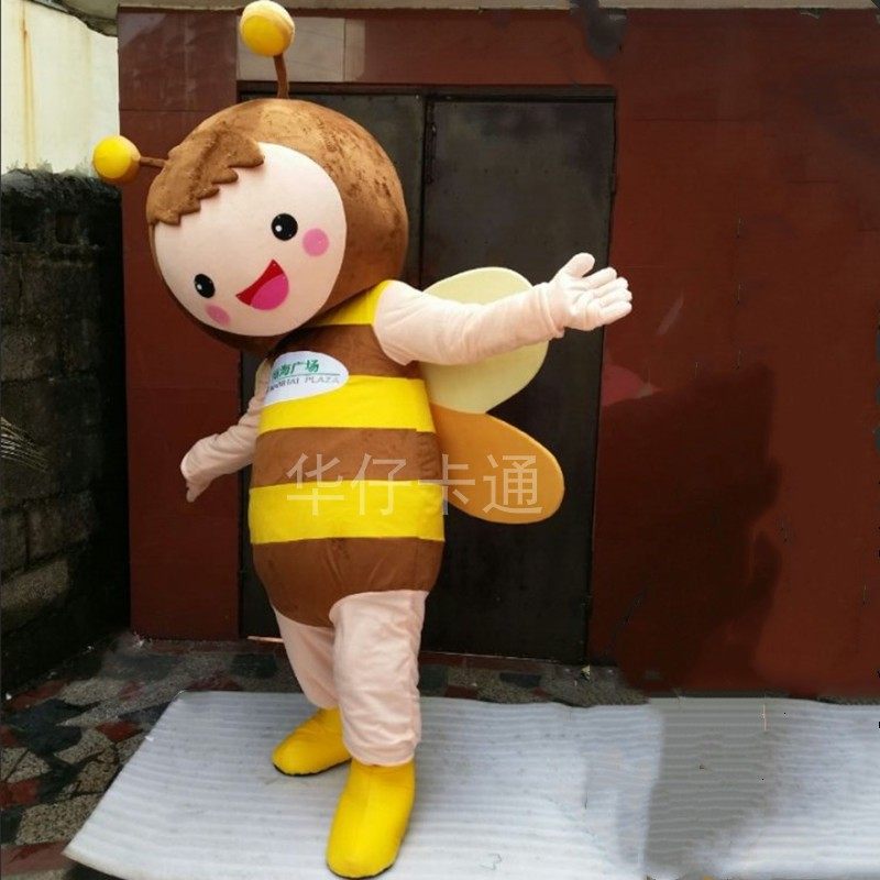 可爱蜜蜂卡通人偶服装昆虫小蜜蜂