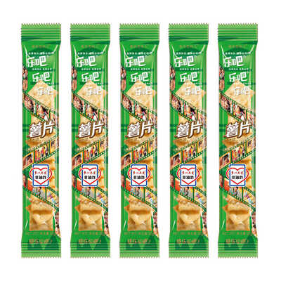 零食办公室芥末味膨化薯片乐吧