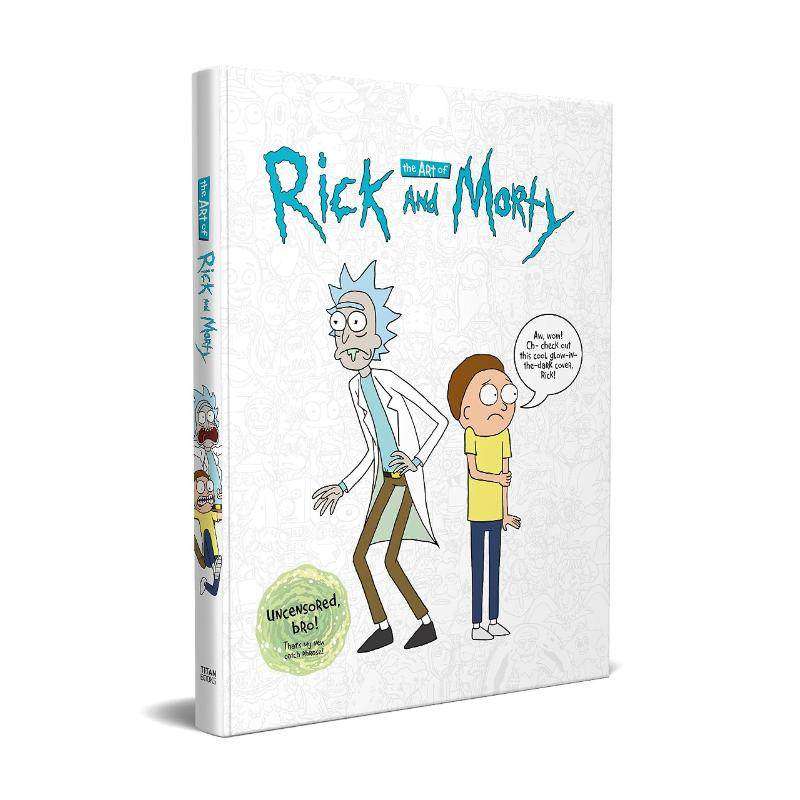 现货 英文原版 瑞克和莫蒂设定集 the art of rick