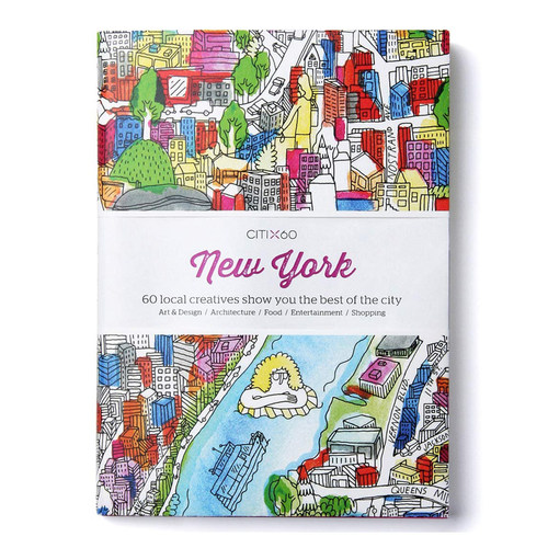 现货 英文原版 Citix60 City Guides - New York 创意城市指南：纽约 旅游