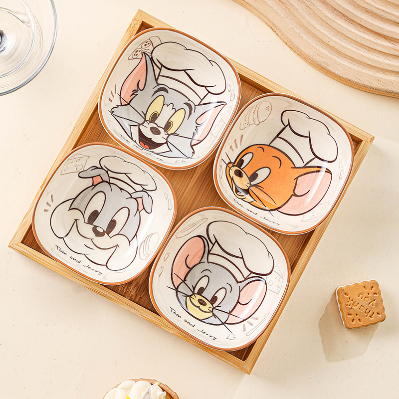 猫和老鼠陶瓷餐具日式创意味碟