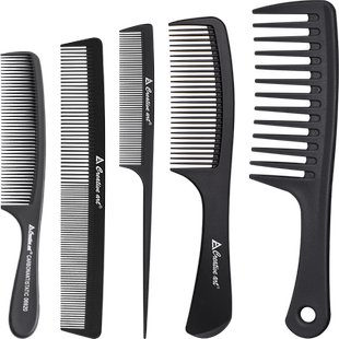 CA梳子女家用女士专用长发理发梳专业美发尖尾梳男士剪发梳顺发
