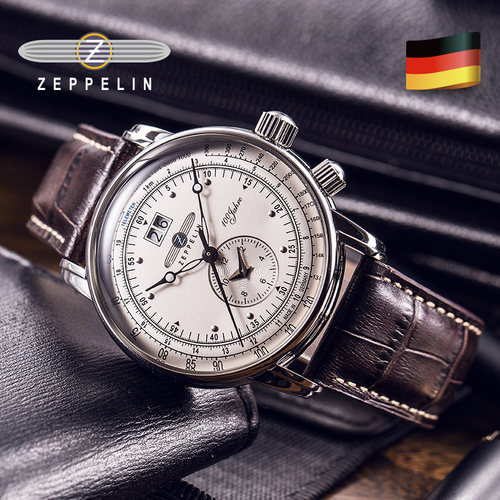 齐博林德国进口商务飞行员石英表
