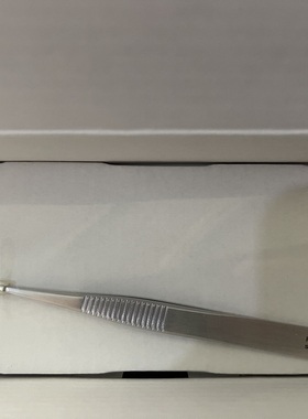 FST镊子11445-12 Fine Forceps Broad Shanks 动物解剖光滑镊子