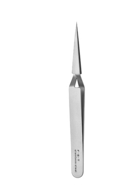 FST镊子11480-11 Fine Forceps Self-Closing 实验室自锁尖头镊子