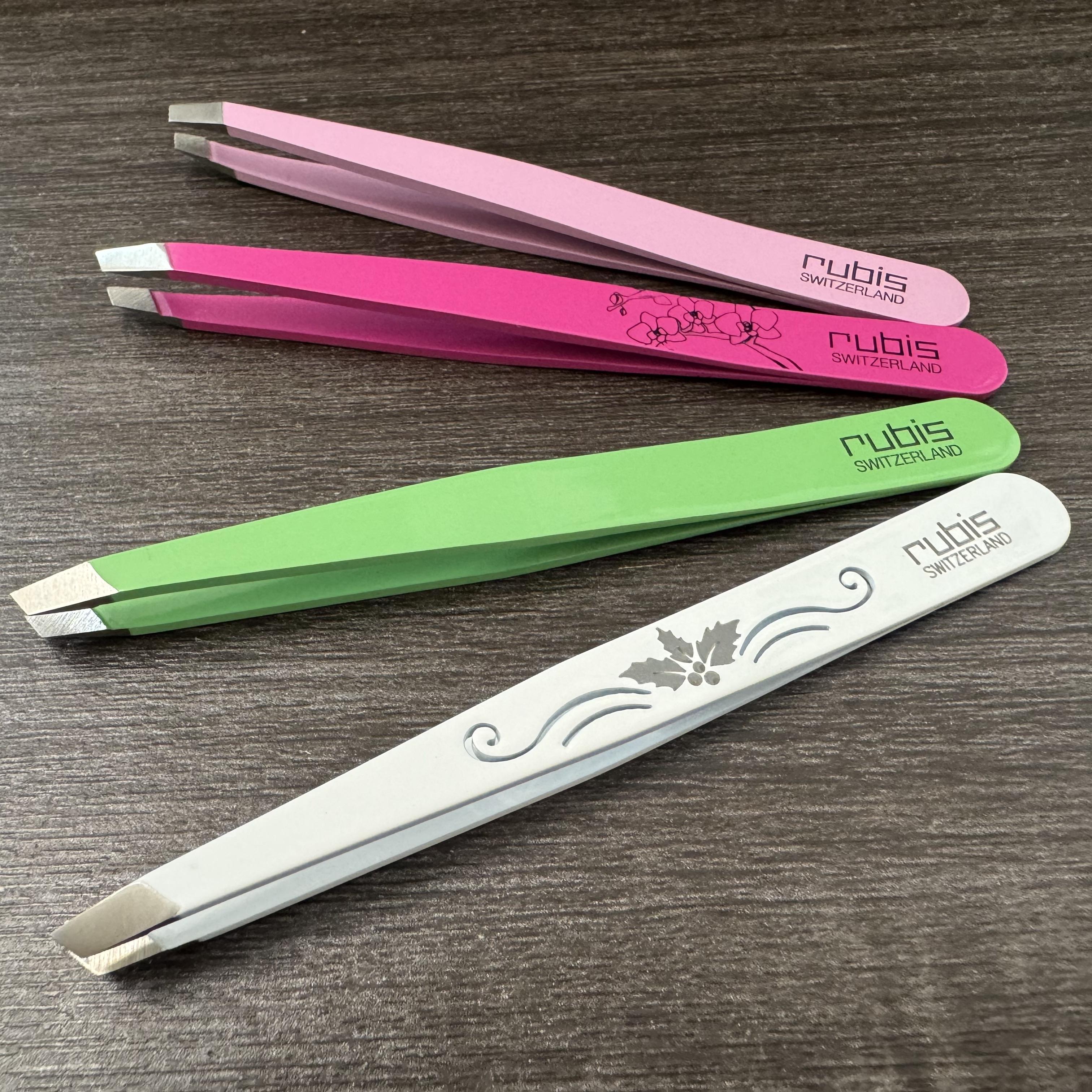 进口眉夹斜口眉夹瑞士Rubis眉夹