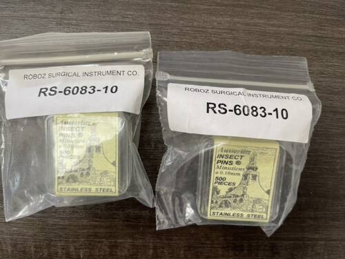 动物解剖微型针RS-6083-10 不锈钢昆虫针 显微解剖针