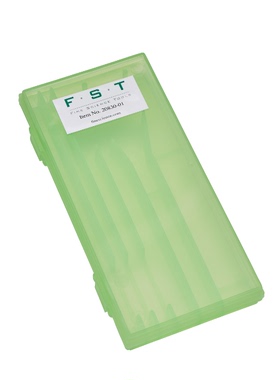 FST器械盒20830-01 绿色塑料器械保护盒17*8*2cm