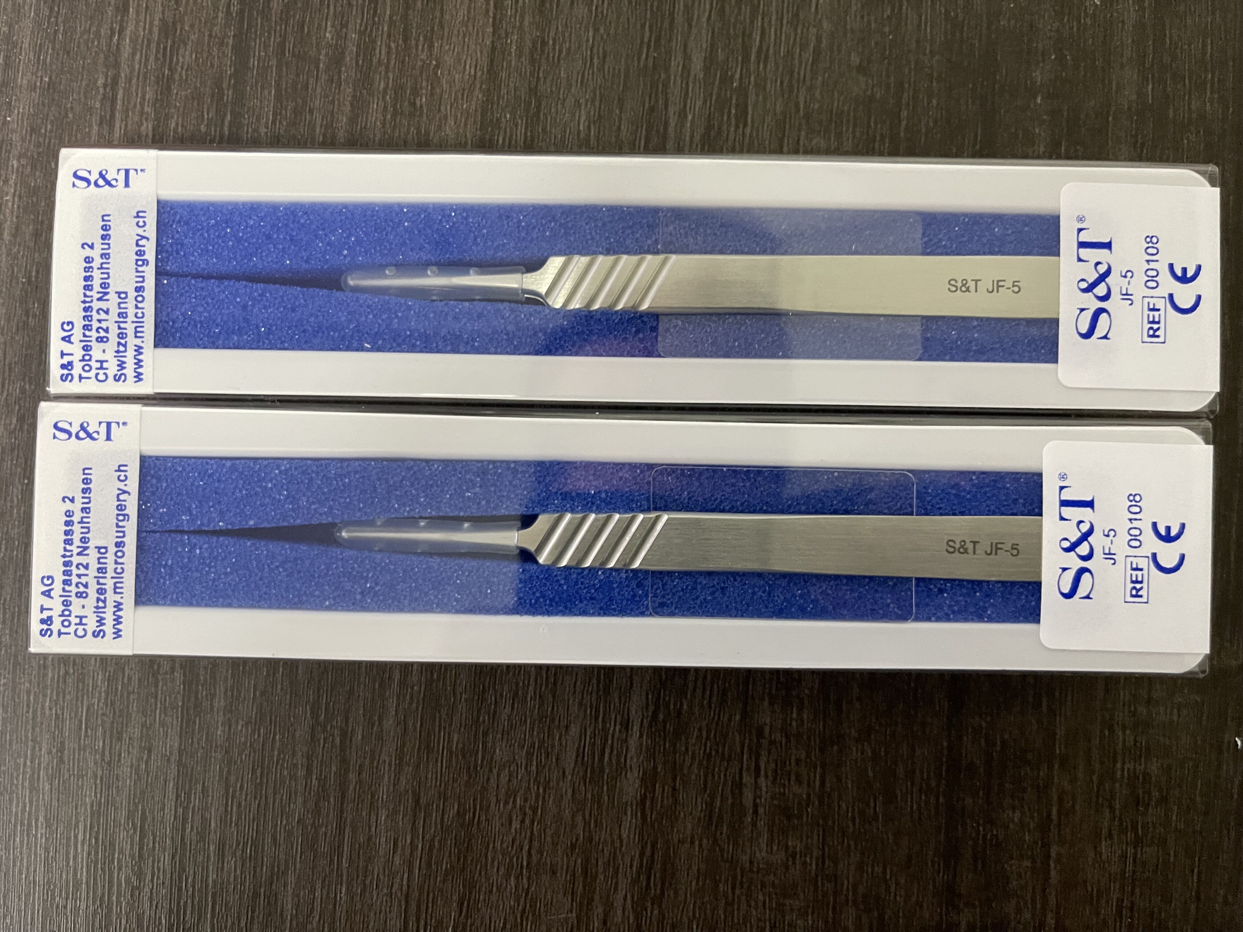 FST镊子00108-11 S&T JF-5 Forceps-Straight/11cm