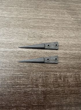 sipel镊子头TIP-ESD-4 黑色防静电塑料镊子头0.6mm