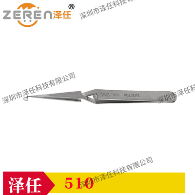 tedpella镊子510 瑞士进口自锁镊子EMX 实验室载网夹持镊子