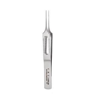 FST镊子11090-09Mirror Finish Suture Tying Forceps with teeth