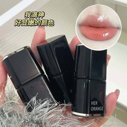HERORANGE唇影出彩水光唇釉镜面不掉色哑光雾面学生平价唇釉批发