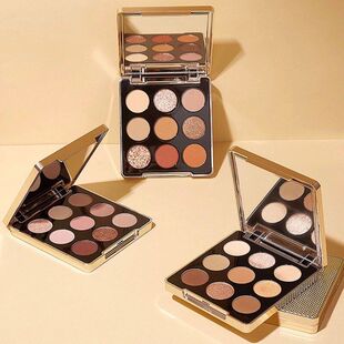 FOMIX流沙慕彩九色眼影盘哑光珠光细闪高光提亮奶茶大地色眼影