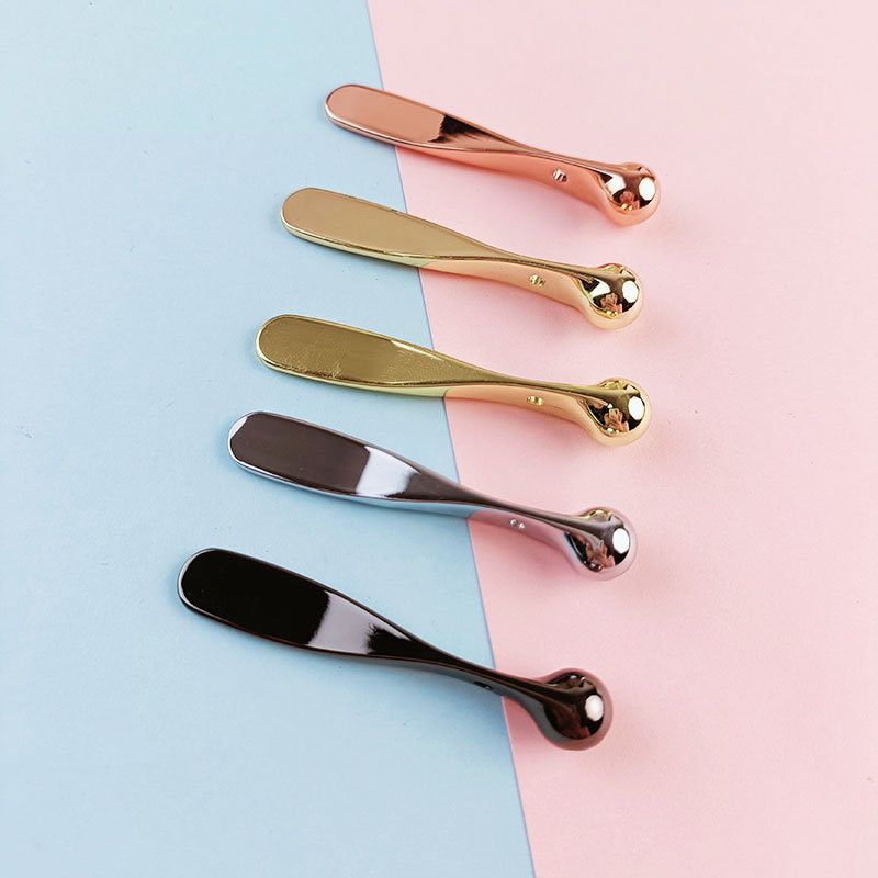 黄金美容眼霜棒面霜挖勺冰波球脸部眼部按摩棒冰勺子facemassager