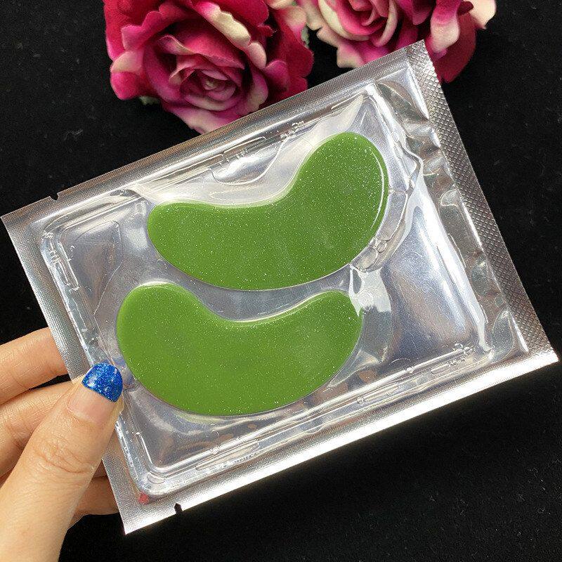 套袋绿眼膜 机压片绿色 批发零售 可溶解的眼膜 彩色眼膜女士男士
